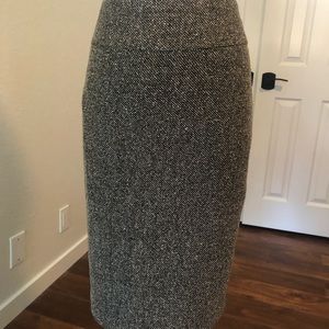 Small Vintage Tweed look Pencil Skirt